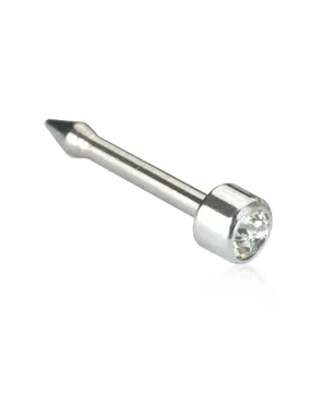 Blomdahl® Silver Titanium Nasenpiercing, steril